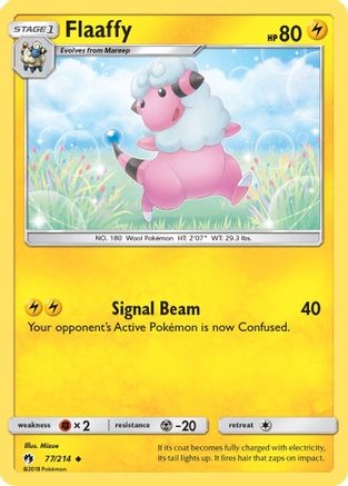 Flaaffy (77) Reverse Holofoil - Lost Thunder