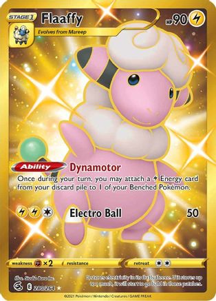 Flaaffy (Gold) (280) Holofoil - Fusion Strike