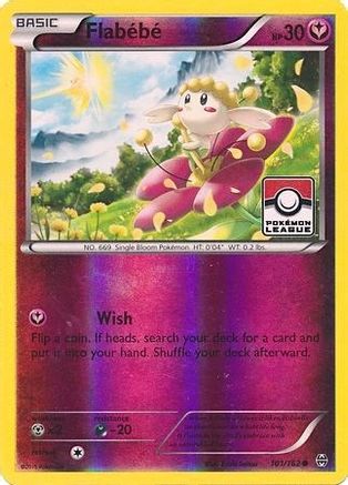 Flabebe (Pokemon League) (101) Reverse Holofoil - League & Championship Cards