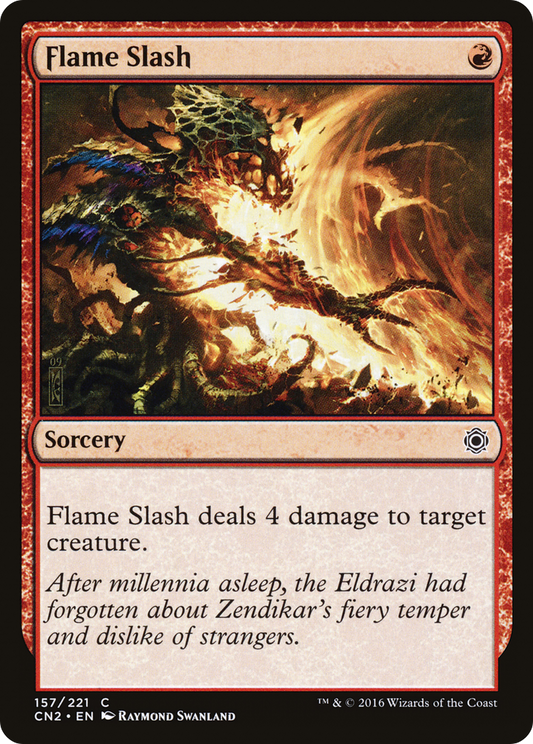 Flame Slash (157) - Conspiracy: Take the Crown
