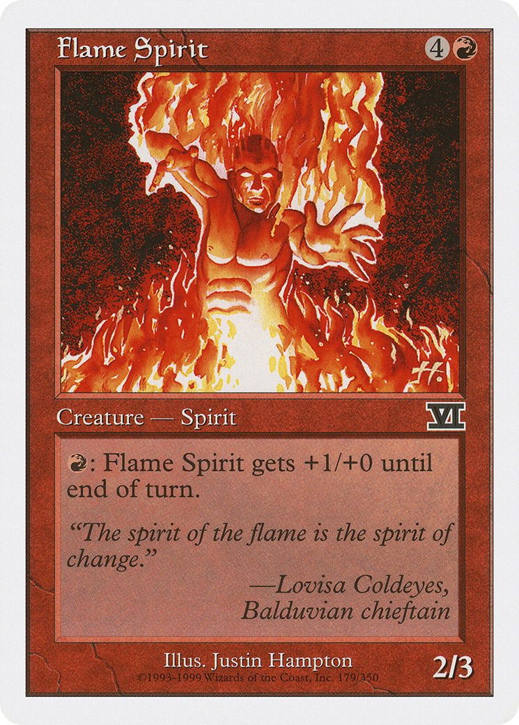 Flame Spirit (179) - Classic Sixth Edition