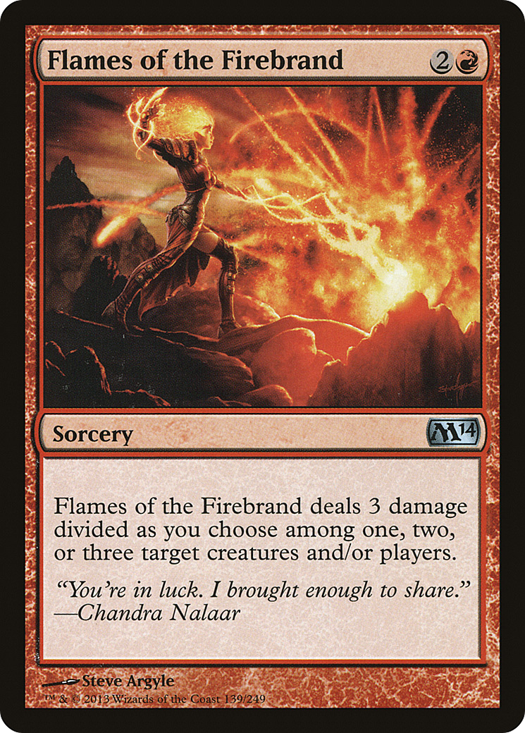 Flames of the Firebrand (139) - Magic 2014