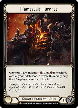 Flamescale Furnace (UPR084) Rainbow Foil - Uprising