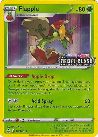 Flapple (Prerelease) (SWSH022) Holofoil - Black Star Promos