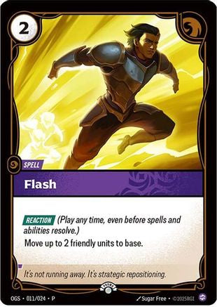 Flash (011) - Riftbound Promotional Cards