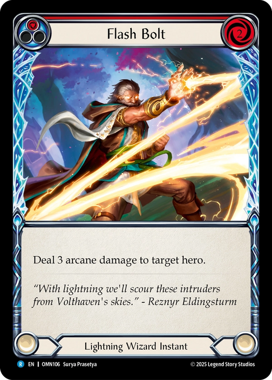 Flash Bolt (Red) (OMN106) - Omens of the Third Age