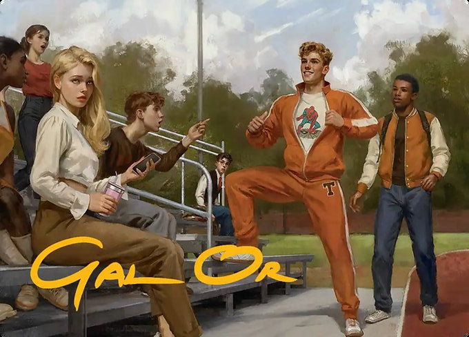 Flash Thompson, Spider-Fan (001s) Gold-Stamped - Art Series: Marvel's Spider-Man