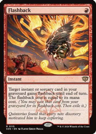 Flashback (Promo Pack) (115) Foil - Secrets of Strixhaven