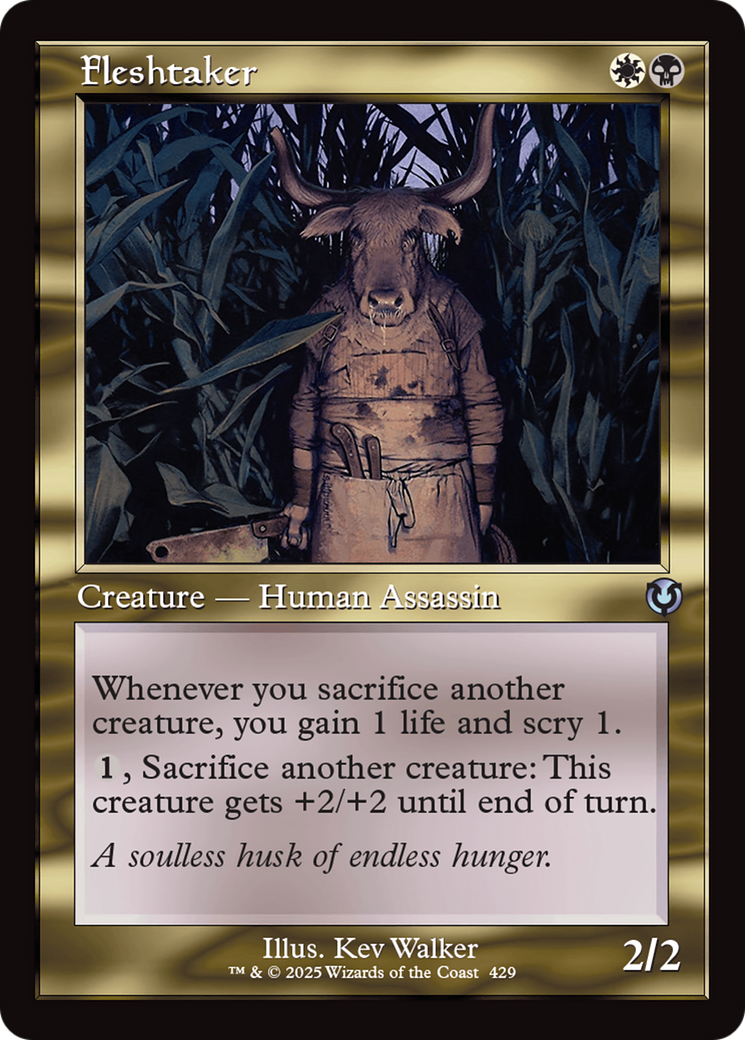 Fleshtaker (Retro) (429) Foil - Innistrad Remastered