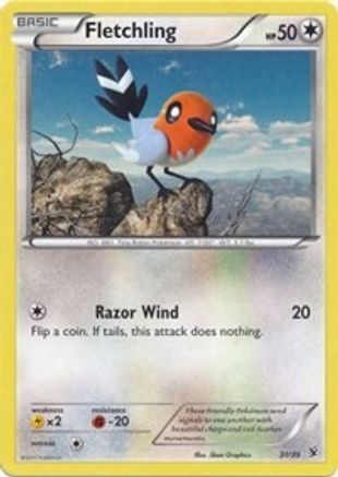 Fletchling (31) - Kalos Starter Set