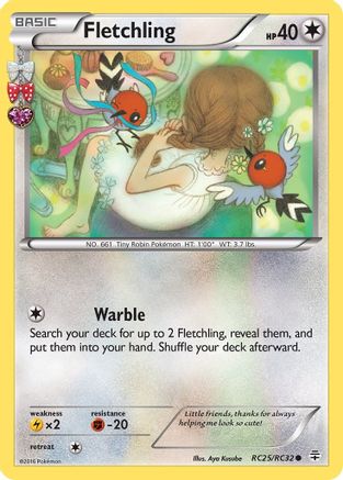 Fletchling (RC25) (Radiant Collection) - Generations
