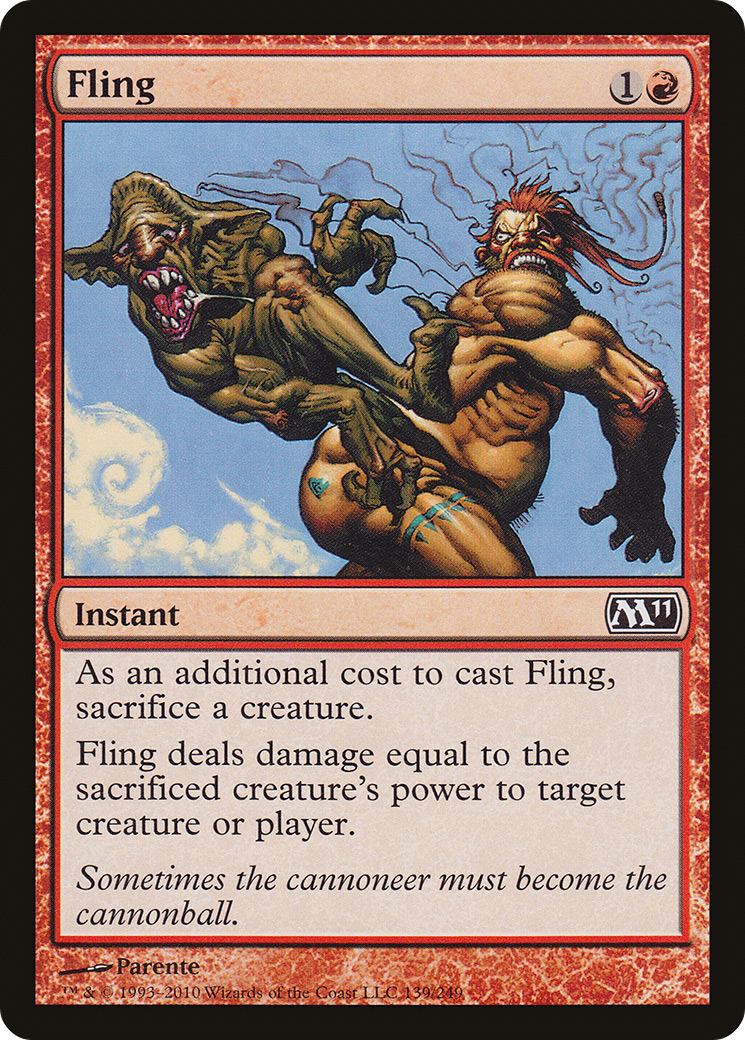 Fling (139) Foil - Magic 2011