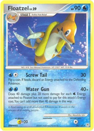 Floatzel (26) - Diamond & Pearl