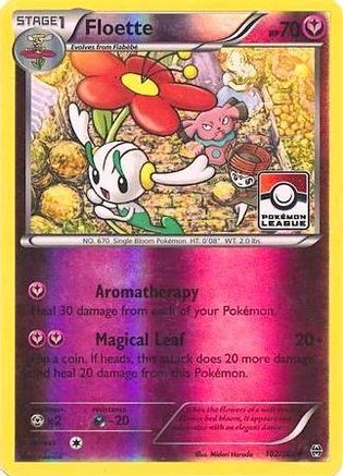 Floette (Pokemon League) (102) Reverse Holofoil - League & Championship Cards
