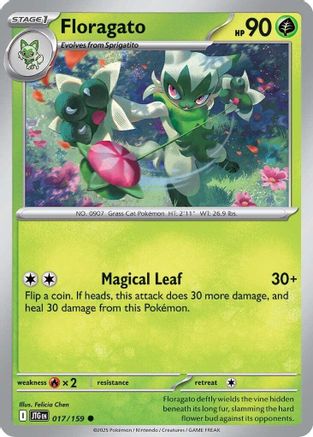 Floragato (17) Reverse Holofoil - Journey Together