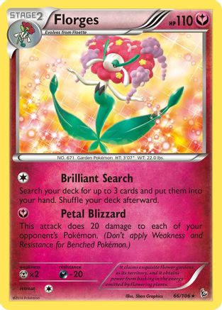 Florges (66) Holofoil - Flashfire