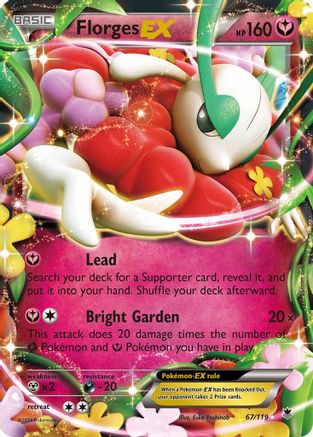 Florges EX (67) Holofoil - Phantom Forces