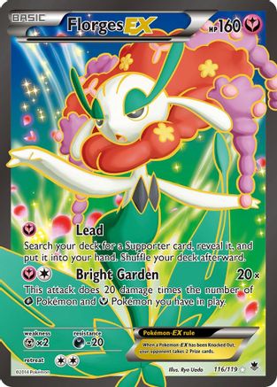 Florges EX (Full Art) (116) Holofoil - Phantom Forces