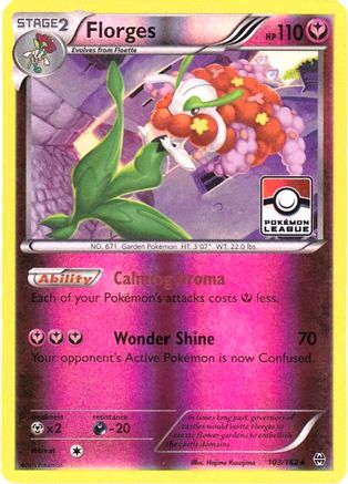Florges (Pokemon League) (103) Reverse Holofoil - BREAKthrough