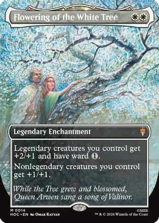 Flowering of the White Tree (Borderless) (014) - The Hobbit: Eternal-Legal