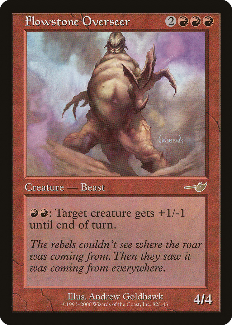 Flowstone Overseer (082) - Nemesis