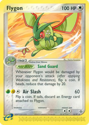 Flygon (15) Reverse Holofoil - Dragon