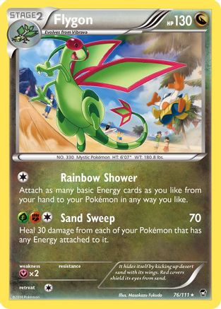 Flygon (76) Reverse Holofoil - Furious Fists