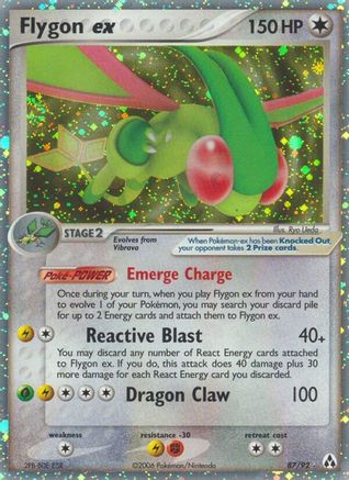 Flygon ex (87) Holofoil - Legend Maker