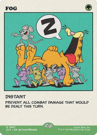 Fog (2667) Foil - Secret Lair Drop Series