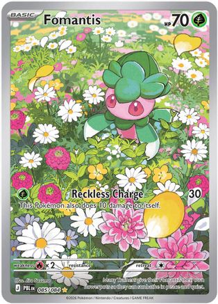 Fomantis (85) Holofoil - Pitch Black
