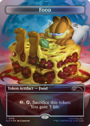 Food Token (918) Foil - Secret Lair Drop Series