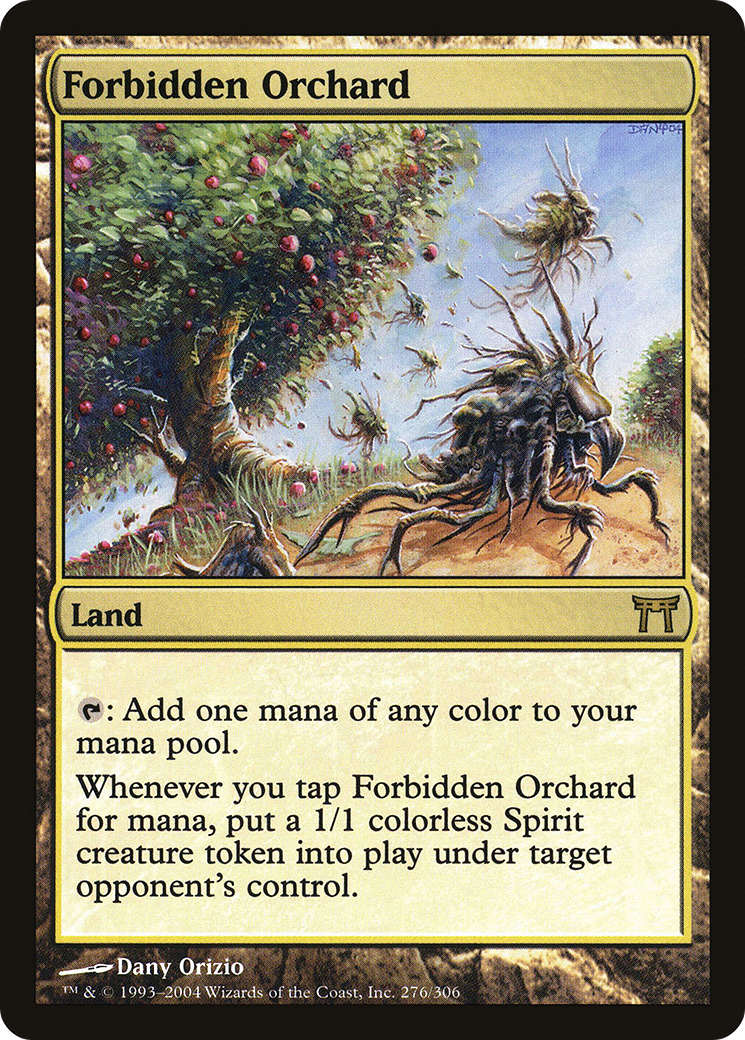 Forbidden Orchard (276) - Champions of Kamigawa