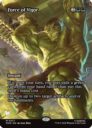Force of Vigor (077) Foil - Marvel Universe