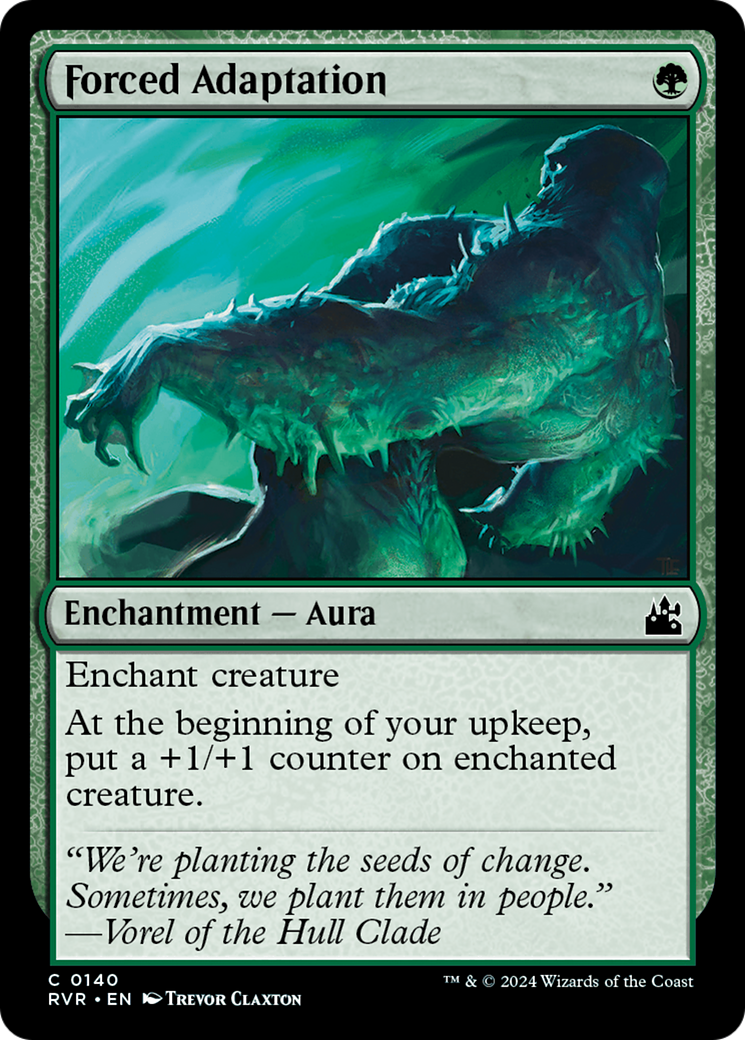 Forced Adaptation (140) Foil - Ravnica Remastered