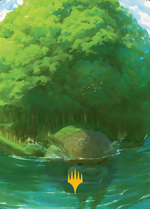 Forest (054s) Gold-Stamped - Art Series: Avatar: The Last Airbender
