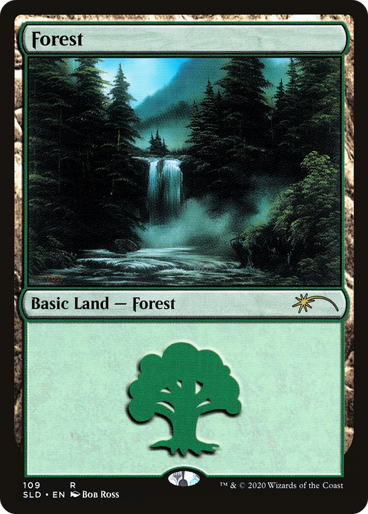 Forest (109) - Secret Lair Drop Foil