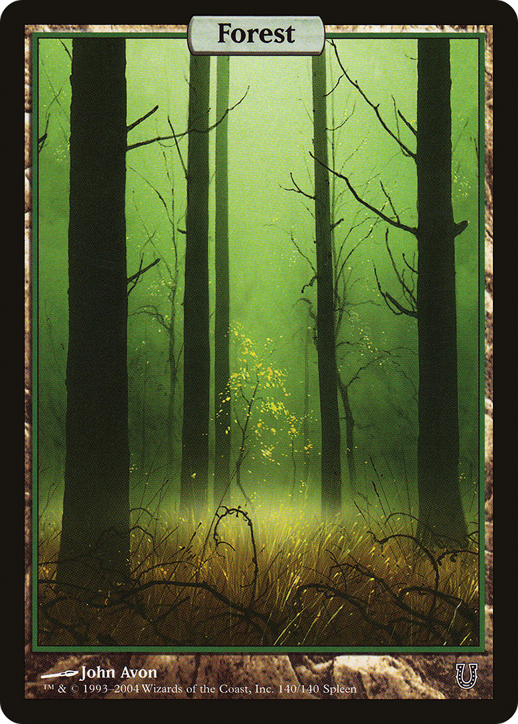 Forest (140) Foil - Unhinged