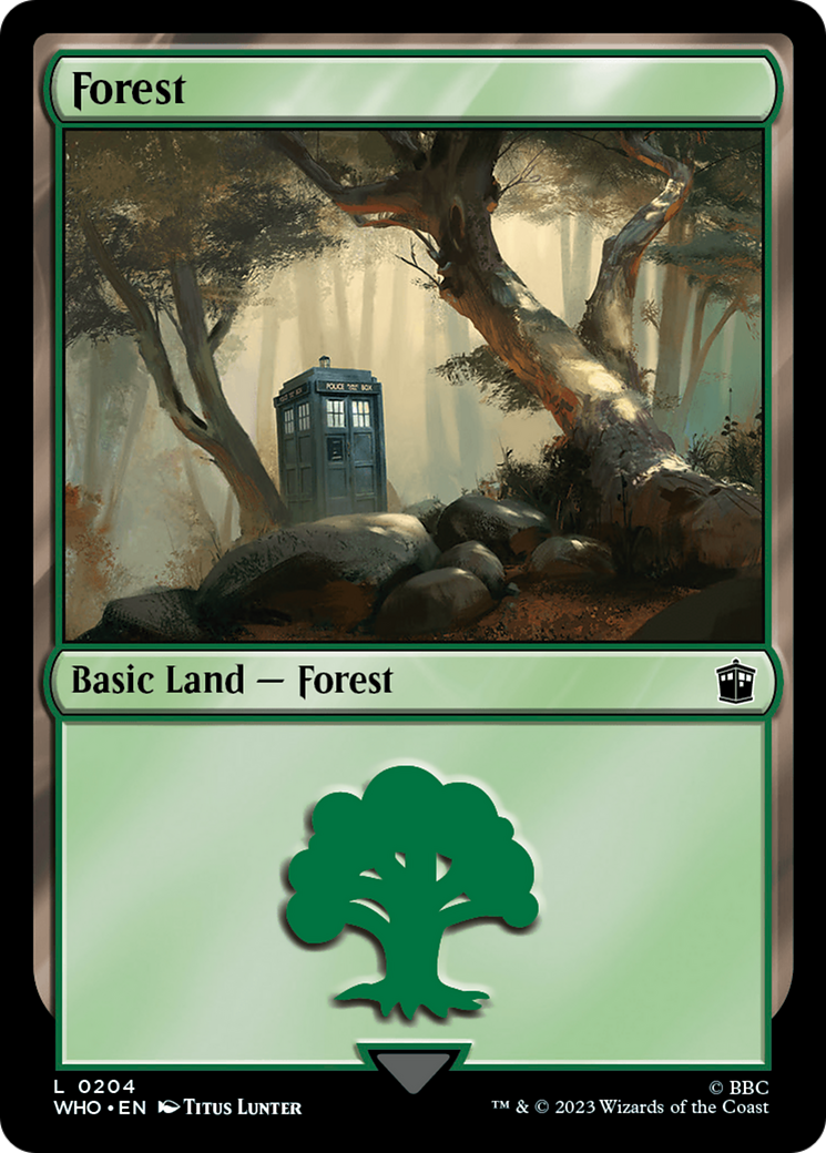 Forest (204) Foil - Doctor Who