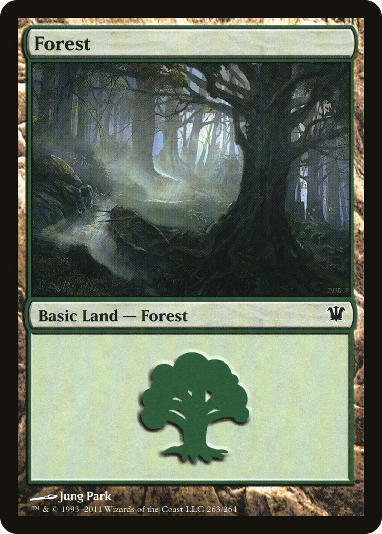 Forest (263) Foil - Innistrad