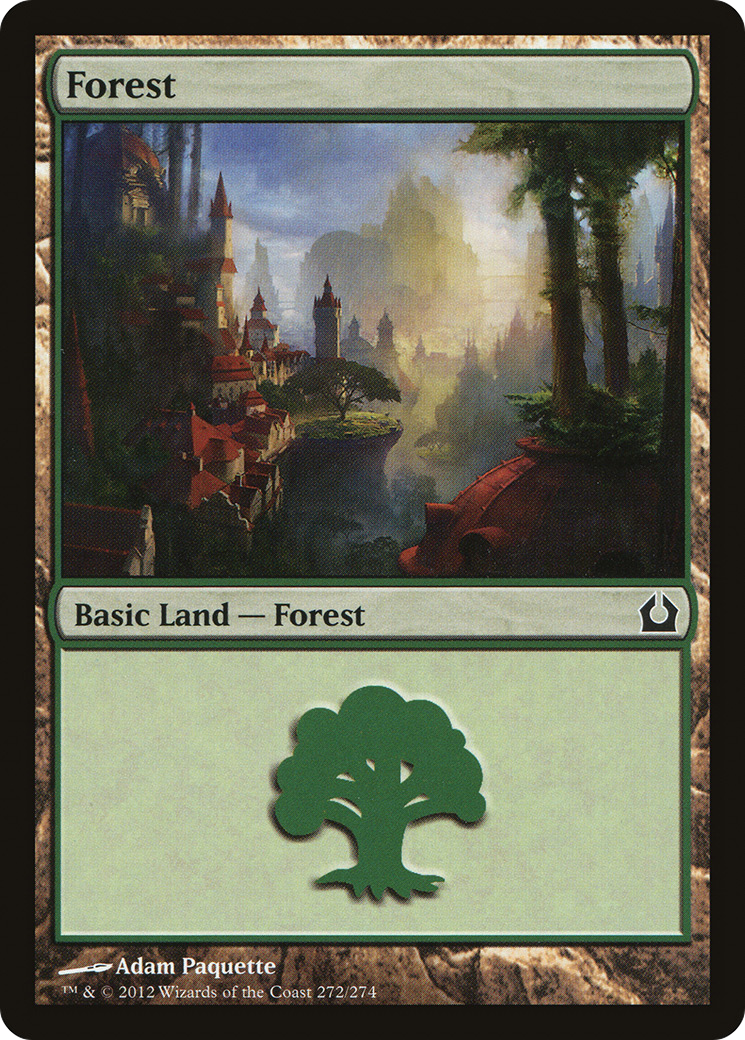 Forest (272) Foil - Return to Ravnica