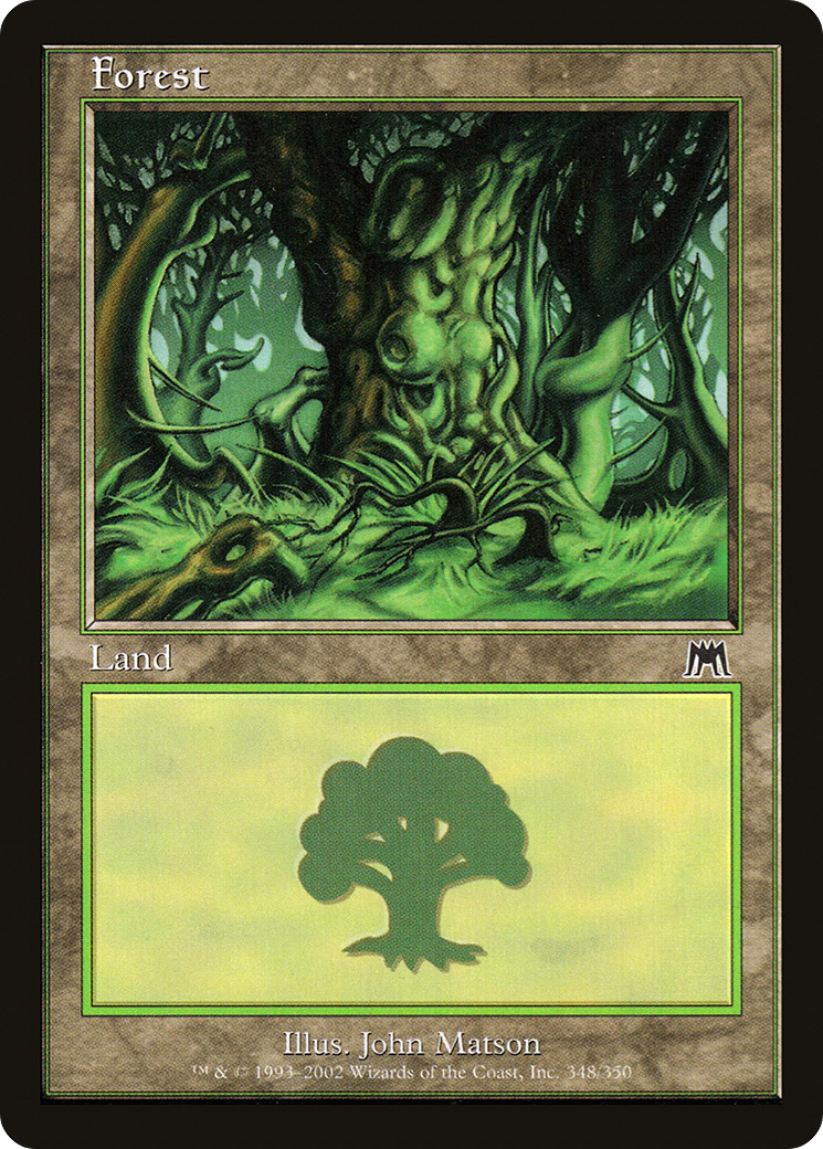 Forest (348) Foil - Onslaught