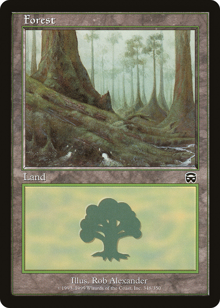 Forest (348) - Mercadian Masques