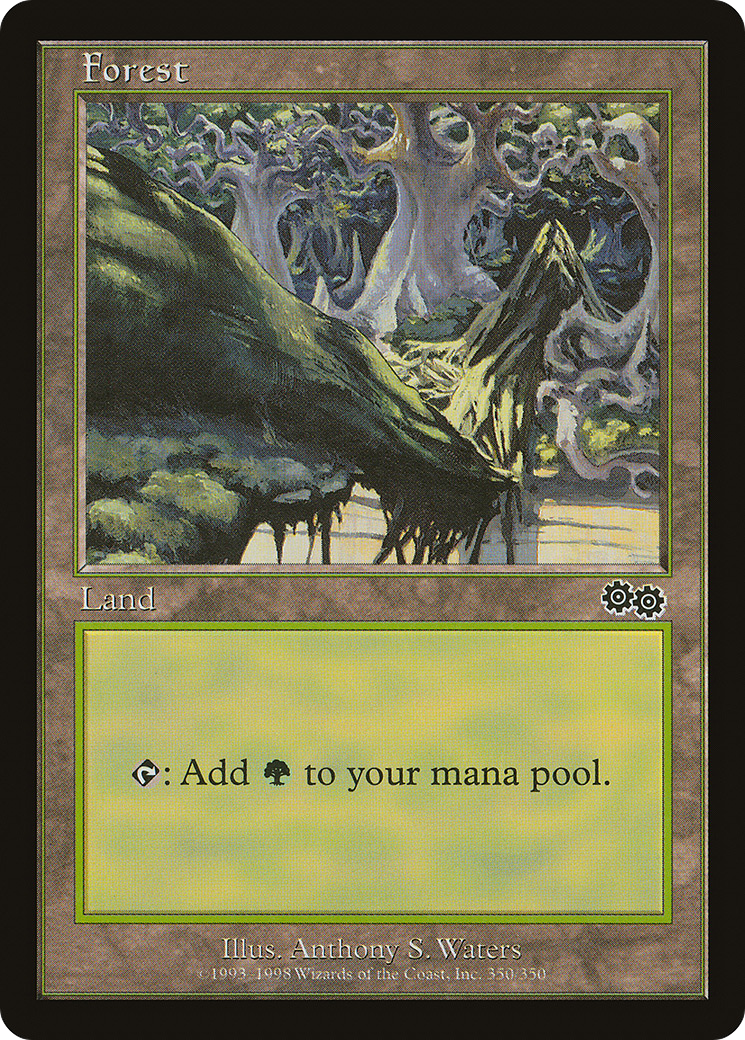 Forest (350) - Urza's Saga