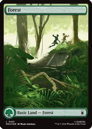 Forest (441) Surge Foil - Marvel Super Heroes
