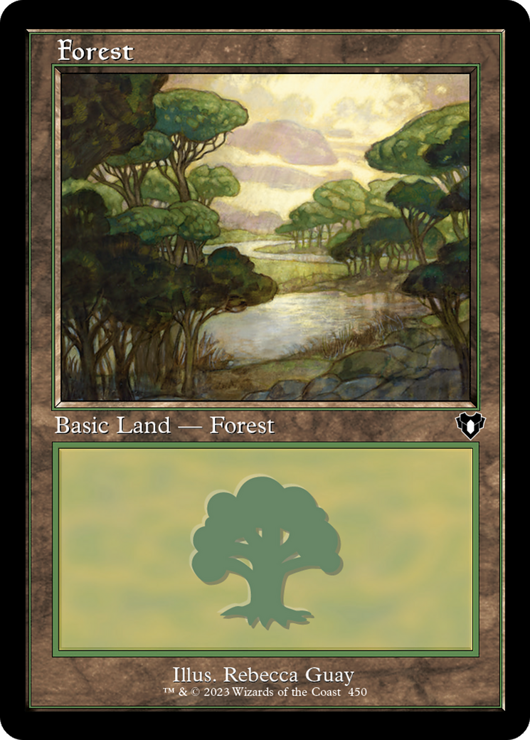 Forest (450) Foil - Commander Masters