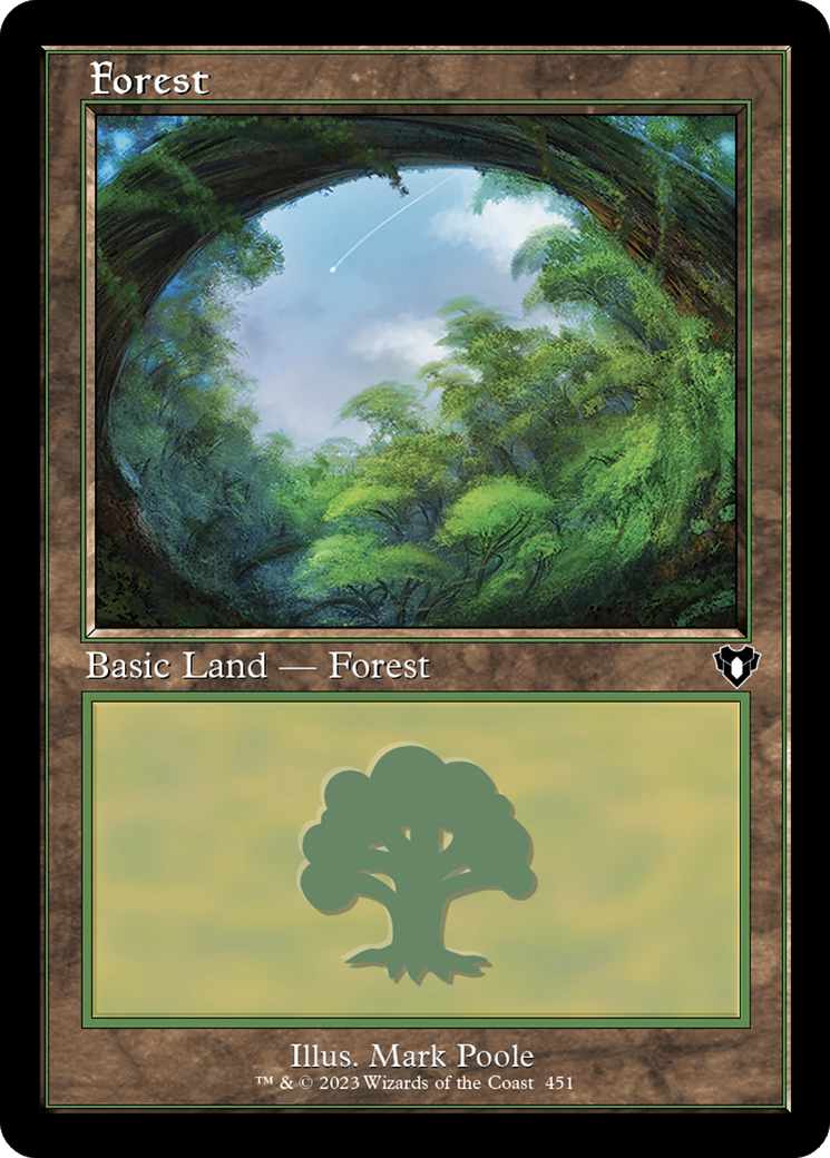 Forest (451) - Commander Masters