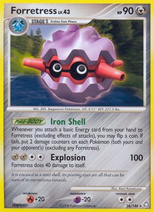 Forretress (28) Reverse Holofoil - Legends Awakened