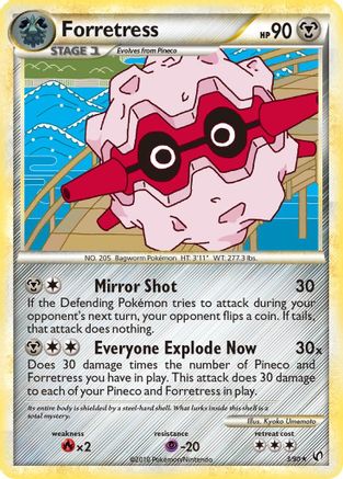 Forretress (3) Holofoil - Undaunted