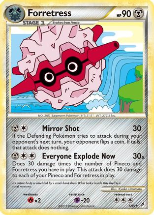 Forretress (5) Holofoil - Call of Legends