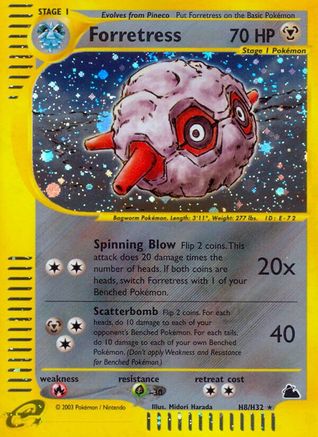 Forretress (H8) Holofoil - Skyridge